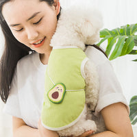 HKM-0234941 Breathable Ice Thread Vest for Small Dogs in Cute Style