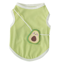 HKM-0234941 Breathable Ice Thread Vest for Small Dogs in Cute Style