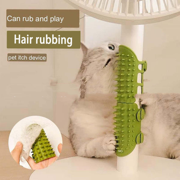 HKM-0235965 Pink and Oily Green Cat Toy - Playful Porcelain Pet Accessory