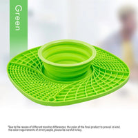 HKM-0236349 Non-Slip Slow Feeder Puzzle Bowl for Small and Medium Dogs and Cats