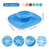 HKM-0236349 Non-Slip Slow Feeder Puzzle Bowl for Small and Medium Dogs and Cats