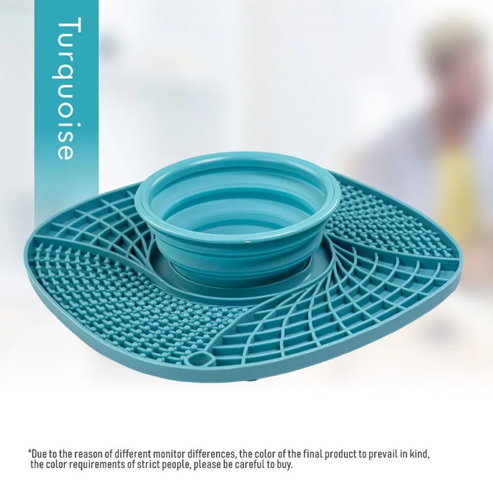 HKM-0236349 Non-Slip Slow Feeder Puzzle Bowl for Small and Medium Dogs and Cats