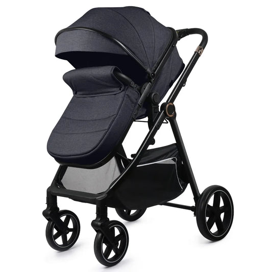 HKM-023699 2-in-1 Landscape Stroller Baby Carriage - Foldable Travel System for Infants