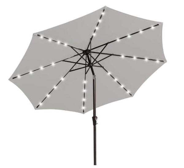 HKM-023699 Nix KS All-Iron Lamp Beads for Pillar Umbrella in Light Gray