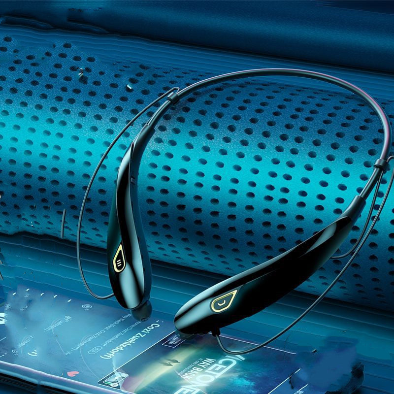 HKM-023699 Wireless Bluetooth Neckband Headset for Sports with Battery Display and Voice Control