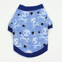 HKM-0238525 Colorful Cartoon Print Dog T-Shirts for Spring and Summer - Fun Pet Costumes Available