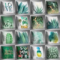 HKM-023891 Double-Sided Printed Cushion Cover 45x45cm with Manual Sewing Error Allowance