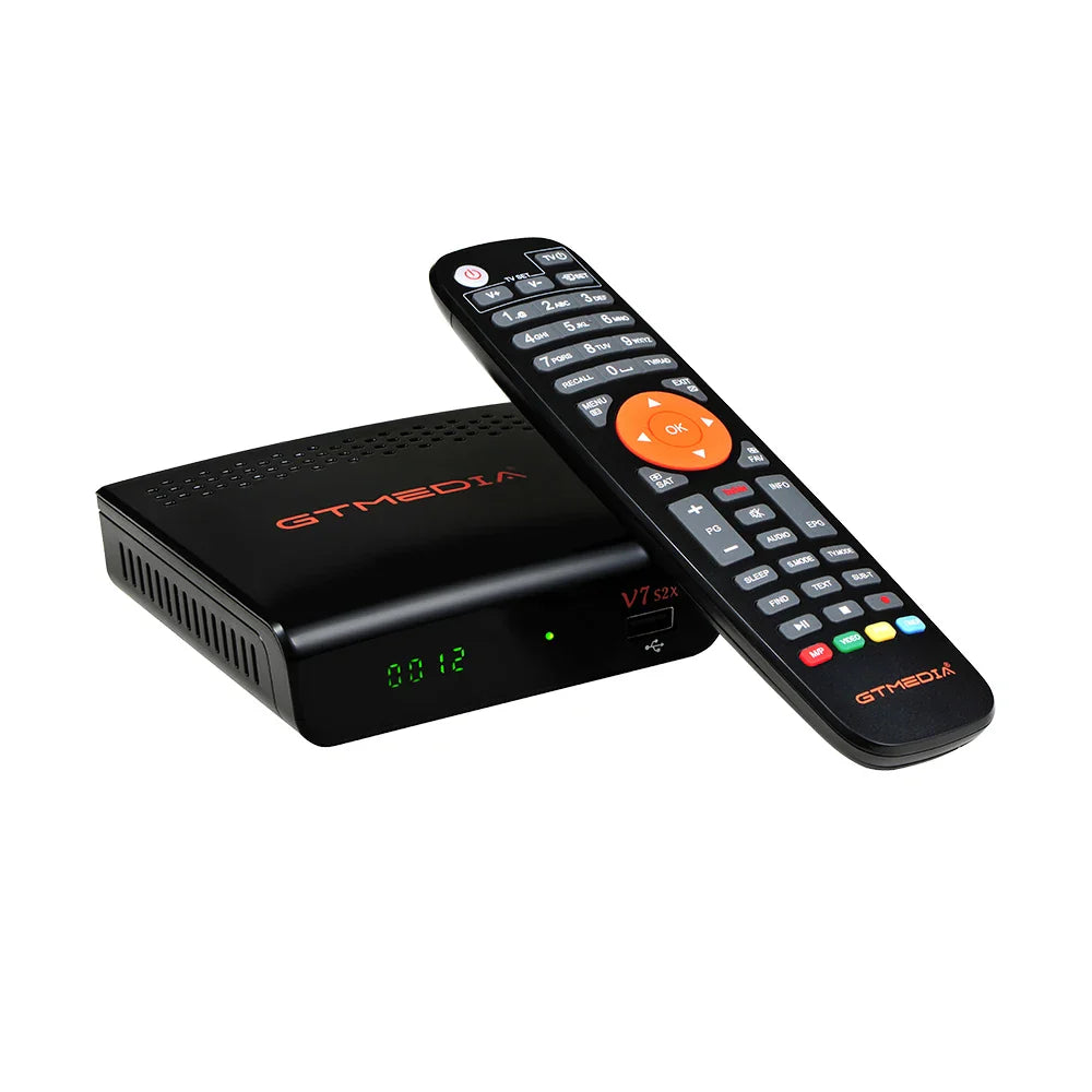 HKM-024019 HD Digital Satellite Receiver with DVB-S2 Support, USB PVR and Network Sharing Capabilities, PowerVu and BISS Compatibility