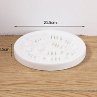 HKM-0240317 Ceramic Slow Feed Pet Bowl for Healthy Eating - Ideal for Cats and Small Dogs