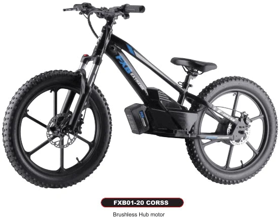 HKM-024083 Electric Balance Bike for Kids Ages 8-15, 400W Brushless Motor, 20" Wheels, Adjustable Seat, Up to 50 km/h Speed