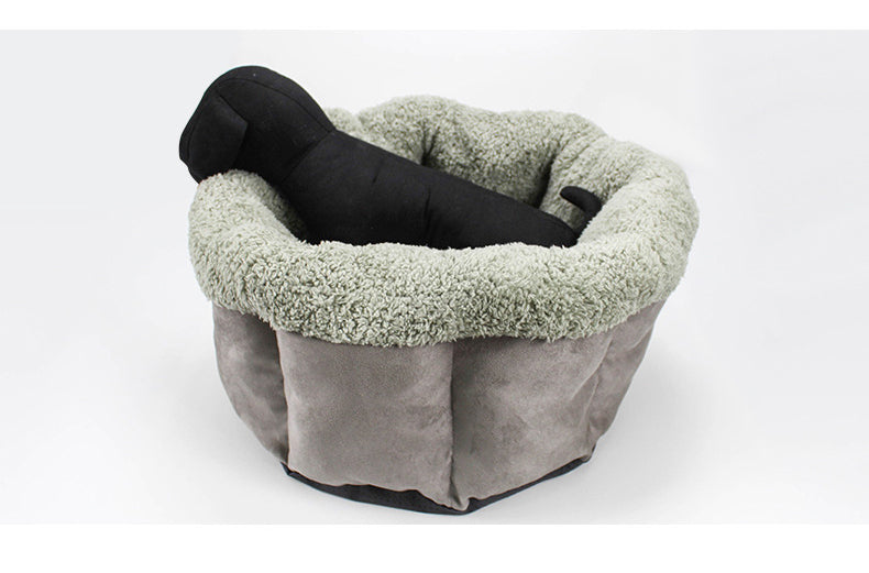 HKM-0241981 Cozy Plush Pet Nest for Small Animals - Size 46x40x23cm