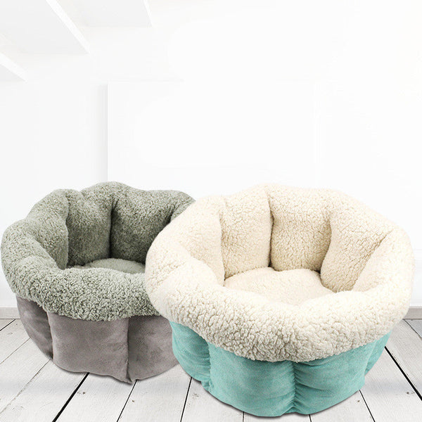 HKM-0241981 Cozy Plush Pet Nest for Small Animals - Size 46x40x23cm