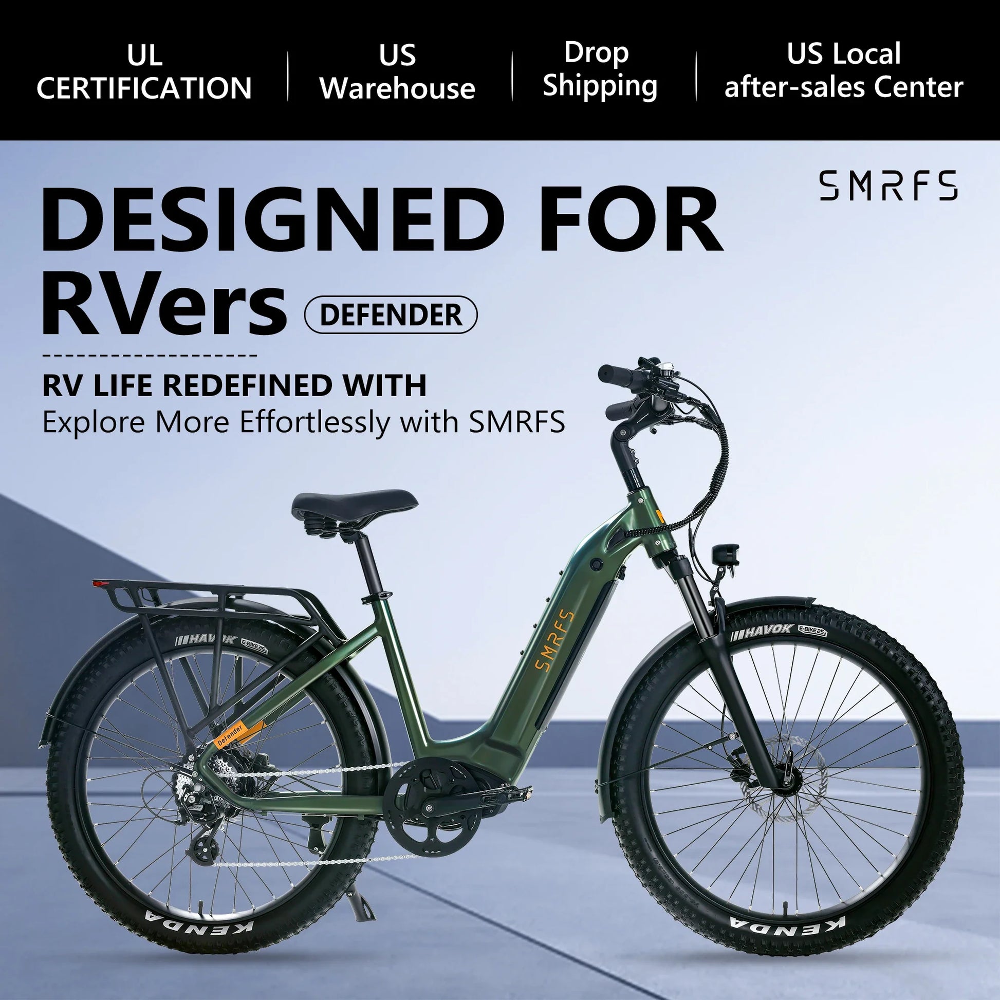 HKM-024211 750W Electric Bicycle with Integrated Battery, 7-Speed Hydraulic Disc Brake, 32km/h Max Speed, 26" Mountain Bike