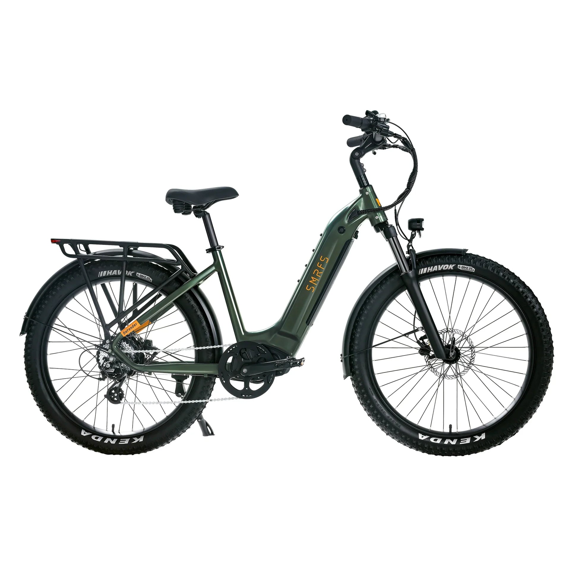HKM-024211 750W Electric Bicycle with Integrated Battery, 7-Speed Hydraulic Disc Brake, 32km/h Max Speed, 26" Mountain Bike