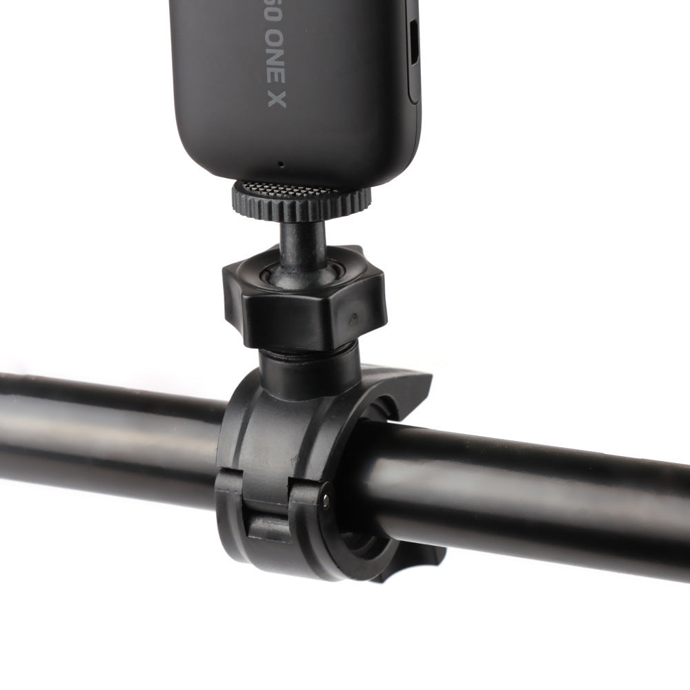 HKM-024211 Bicycle Camera Clip for Pipes 15-31mm - Black Accessory