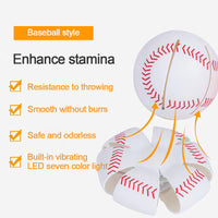 HKM-0243389 Interactive Dog Toy Bouncy Glowing Ball & Magic Flying Disc for Outdoor Training and Boredom Relief