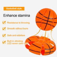 HKM-0243389 Interactive Dog Toy Bouncy Glowing Ball & Magic Flying Disc for Outdoor Training and Boredom Relief