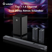 HKM-024659 500W Wireless Bluetooth Soundbar with Subwoofer and Multiple Connections for Home Audio System
