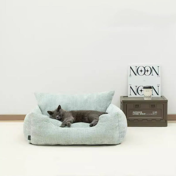 HKM-0247741 Universal Detachable and Washable Pet Bed with Matching Pillow in Various Sizes and Colors