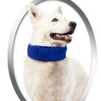 HKM-0247869 Cooling Collar for Pet Heat Relief ¨C Adjustable 34-40 cm Neck Size, Thin Design for Comfort