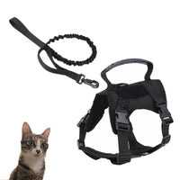 HKM-0248509 Adjustable Cat Chest Harness with Leash in Multiple Colors