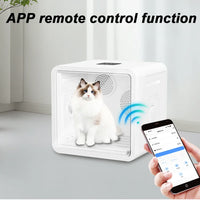 HKM-024915 Pet Dryer Box for Small Cats and Dogs - ABS Material with 360 Degree Temperature Control