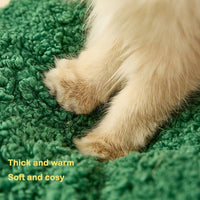 HKM-0249917 Cozy Christmas Sock Shaped Cat Nest and Sleeping Bag for Small Pets