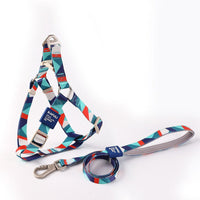 HKM-0251453 Pet Supplies Adjustable Dog Vest with Traction Rope ¨C Available in Blue, Pink, Green