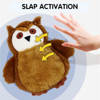 HKM-0253117 Interactive Rechargeable Pet Plush Toy with Sounds for Dogs - Engaging Moving Chew Toy for Teething and Exercise