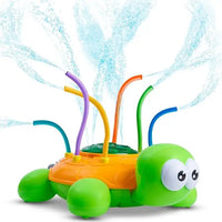 HKM-025491 Rotating Tortoise Outdoor Sprinkler Toy for Kids - Fun Water Play for Ages 2 and Up