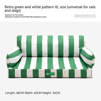 HKM-0255677 Waterproof Removable Memory Foam Pet Sofa in Eggshell Color