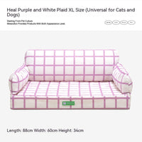 HKM-0255677 Waterproof Removable Memory Foam Pet Sofa in Eggshell Color