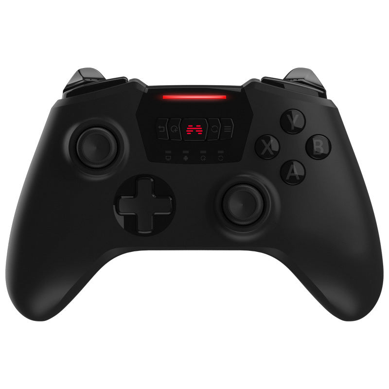 HKM-025683 Wireless USB Gamepad with Vibration for Computer and Game Consoles - White/Black