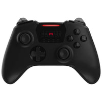 HKM-025683 Wireless USB Gamepad with Vibration for Computer and Game Consoles - White/Black