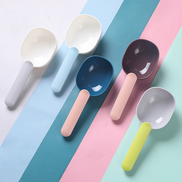 HKM-0257597 Pet Feeding Spoon for Dogs and Cats - 20x8x4cm, Made of Durable ABS Material, Available in Multiple Colors