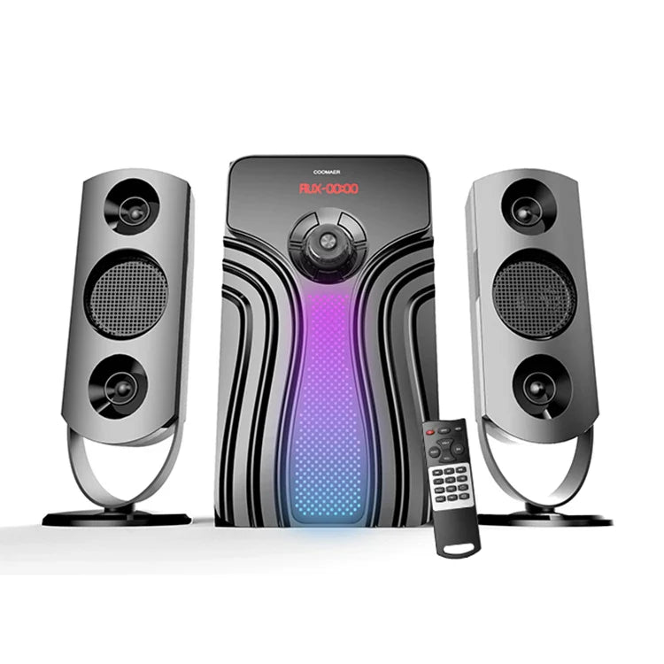 HKM-025811 2.1 Channel Home Theatre System with Full Range Audio and Surround Sound Speakers