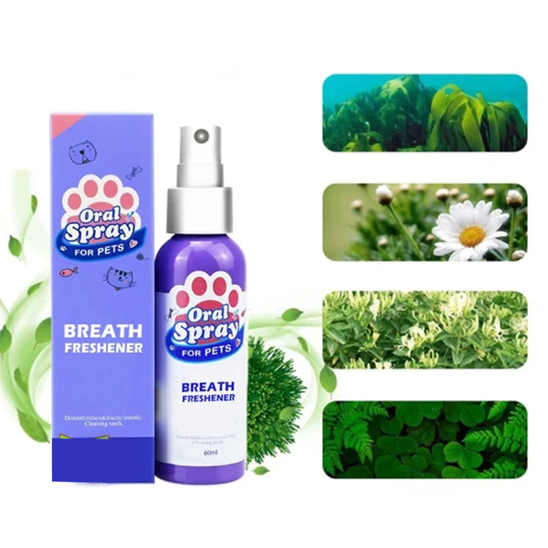 HKM-0259261 Pet Oral Care Deodorant Spray for Fresh Breath and Healthy Teeth