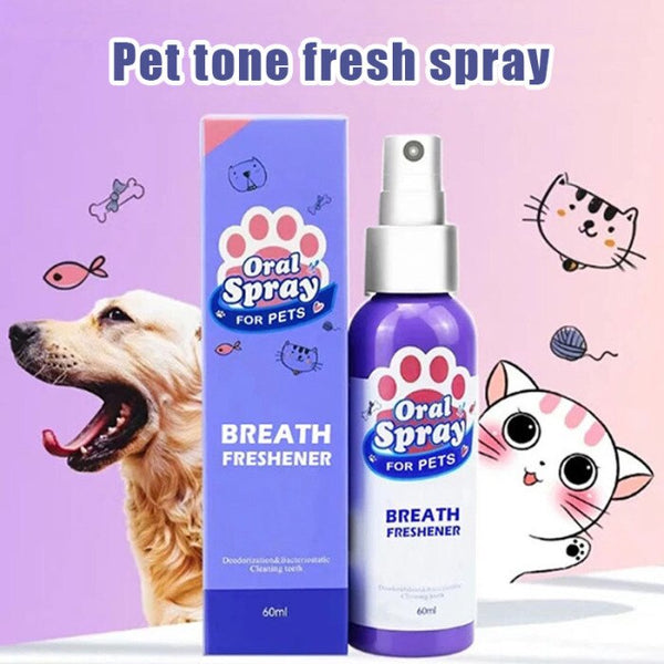 HKM-0259261 Pet Oral Care Deodorant Spray for Fresh Breath and Healthy Teeth
