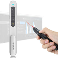 HKM-026003 Wireless Presenter Pen with Red Laser - 2.4GHz Remote Control for PowerPoint Presentations