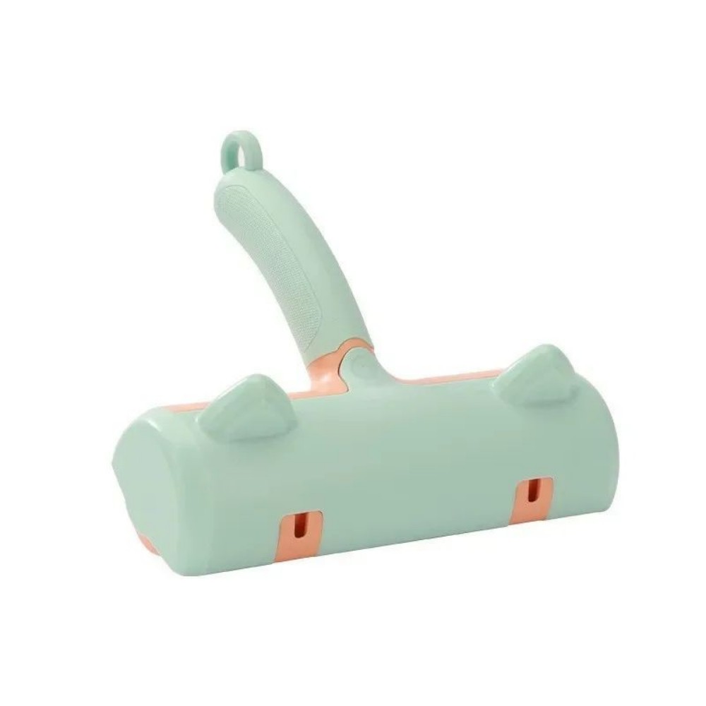 HKM-0262973 Two-Way Pet Hair Removal Brush with Non-Slip Handle and Washable Design for Clothing and Furniture Cleaning