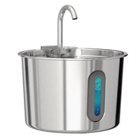 HKM-0263229 Stainless Steel Automatic Cat Water Dispenser - 2.2L Capacity