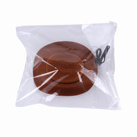 HKM-0263741 Brown and Black Cowboy Hat for Cats and Dogs - Casual Non-Woven Fabric, Size S/M, Four Seasons