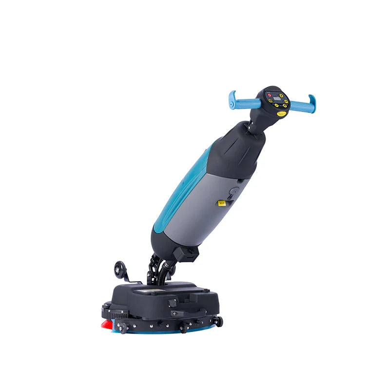 HKM-026387 Mini Electric Floor Sweeper and Scrubber for Home, Office, Industrial & Hospital Cleaning