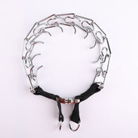 HKM-0265149 Dog Training Stimulating Chain with Zinc Alloy Buckle - Various Sizes Available (2.5mm to 4.0mm)