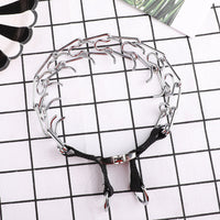 HKM-0265149 Dog Training Stimulating Chain with Zinc Alloy Buckle - Various Sizes Available (2.5mm to 4.0mm)
