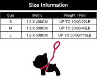 HKM-0266941 Reflective Automatic Retractable Dog Leash - Durable Nylon and ABS Material, 3 Colors Available