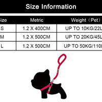 HKM-0266941 Reflective Automatic Retractable Dog Leash - Durable Nylon and ABS Material, 3 Colors Available