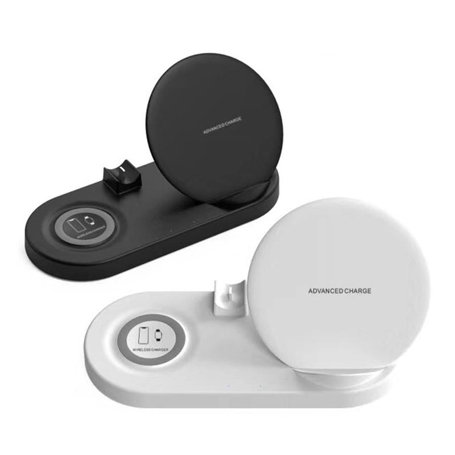 HKM-026835 5-in-1 Fast Wireless Charger with Temperature Protection and Non-Slip Design