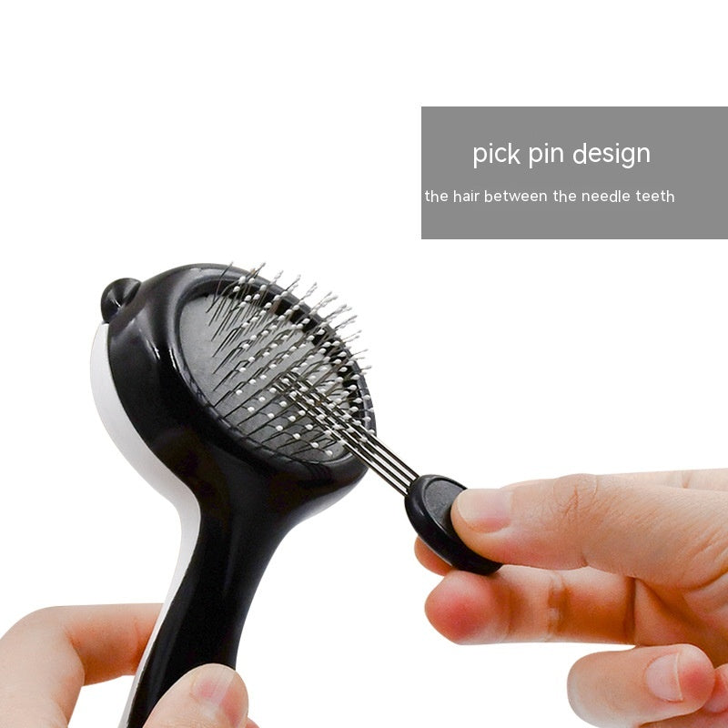 HKM-0268733 Pet Grooming Set with Nail Clipper and Fur Combs for Cats