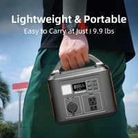 HKM-027027 Portable Power Station 600W with 538WH Lithium Battery for Home and Outdoor Emergency Use